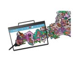 Tablet Lenovo Yoga Tab 13 con pantalla de 33 cm (13 pulgadas), 128 GB de almacenamiento, 8 GB de RAM, Wi-Fi 6 y Android 11 en color negro. SKU: ZA8E0005SE