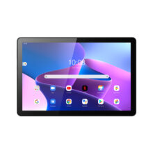 Tablet Lenovo Tab M10 3rd Gen con LTE 4G, 64 GB de almacenamiento, pantalla de 10.1 pulgadas, 4 GB de RAM, Wi-Fi 5, Android 11 en color gris. SKU: ZAAF0033SE