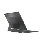 Teclado Lenovo ZG38C04971 para móvil con diseño QWERTY en español e inglés internacional, color gris y conector Pogo pin.