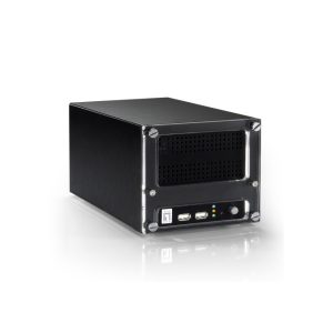 LevelOne NVR-1209 Grabadore de vídeo en red (NVR) en color negro, ideal para cámaras y sistemas de vigilancia