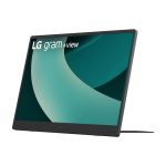 Monitor portátil LG 17MT70 con pantalla LED de 17 pulgadas, resolución 2560x1600 píxeles y acabado negro, SKU 17MT70.ASDWU