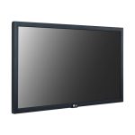 Pantalla plana LG 22SM3G-B para señalización digital de 21.5 pulgadas con Wifi, brillo de 250 cd/m², resolución UHD+ en color negro. SKU: 22SM3G-B.AEU