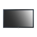 Pantalla plana LG 22SM3G-B para señalización digital de 21.5 pulgadas con Wifi, brillo de 250 cd/m², resolución UHD+ en color negro. SKU: 22SM3G-B.AEU