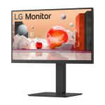 Monitor LED LG de 23.8 pulgadas, resolución 1920 x 1080 Full HD, color negro, SKU 24BA650-B