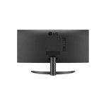 Monitor LG modelo 26WQ500-B de 25.7 pulgadas con resolución 2560 x 1080 píxeles, pantalla LCD en color negro