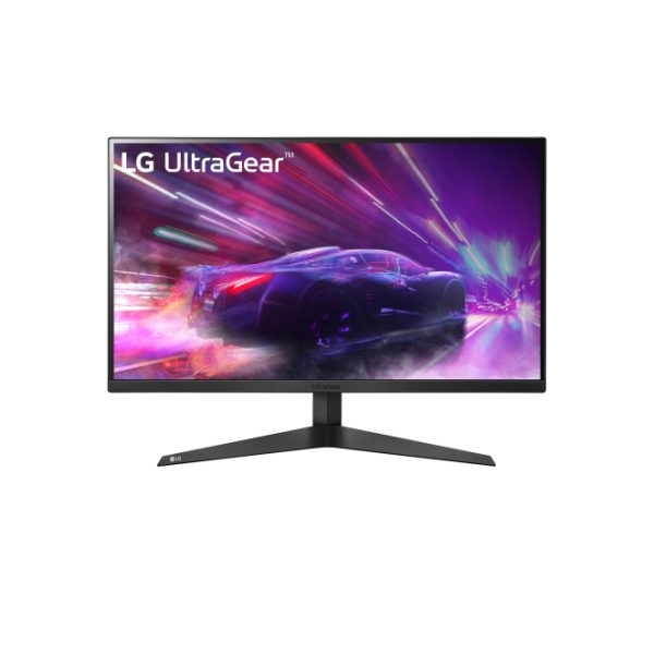 LG 27GQ50F-B, pantalla de 27 pulgadas con resolución 1920 x 1080 Pixeles Full HD y tecnología LED, color negro y púrpura, SKU 27GQ50F-B