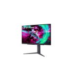 LG 27GR93U-B, pantalla para PC de 68,6 cm (27 pulgadas) con resolución 3840 x 2160 píxeles, 4K Ultra HD LED, en colores negro, gris y púrpura