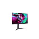 LG 27GR93U-B, pantalla para PC de 68,6 cm (27 pulgadas) con resolución 3840 x 2160 píxeles, 4K Ultra HD LED, en colores negro, gris y púrpura