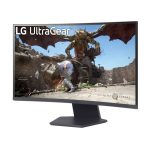 LG 27GS60QC pantalla para PC de 27 pulgadas con resolución 2560 x 1440 pixeles, Full HD LCD en color negro. SKU 27GS60QC-B