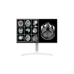 Monitor LG modelo 27HJ712C-W, 27 pulgadas, resolución 3840 x 2160 píxeles, 4K Ultra HD, color blanco, SKU 27HJ712C-W.