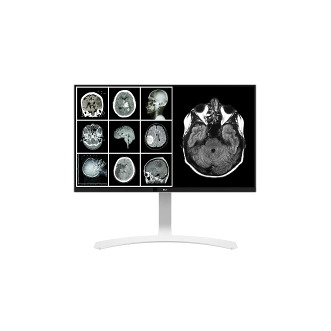 LG Monitor 27 pulgadas 4K Ultra HD Blanco Monitor LG modelo 27HJ712C-W, 27 pulgadas, resolución 3840 x 2160 píxeles, 4K Ultra HD, color blanco, SKU 27HJ712C-W.