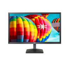 Imagen del monitor LG 27MK430H-B de 27 pulgadas, resolución Full HD (1920 x 1080 píxeles), tecnología LED en color negro. SKU: 27MK430H-B