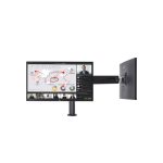 LG 27QP88DP-BS pantalla para PC de 27 pulgadas con resolución 2560 x 1440 Pixeles Quad HD LED en color negro, modelo 27QP88DP-BS.AEU