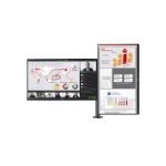 LG 27QP88DP-BS pantalla para PC de 27 pulgadas con resolución 2560 x 1440 Pixeles Quad HD LED en color negro, modelo 27QP88DP-BS.AEU