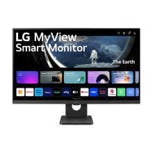 LG 27SR50F-B pantalla para PC de 68,6 cm (27 pulgadas) con resolución 1920 x 1080 píxeles Full HD en color negro, SKU 27SR50F-B