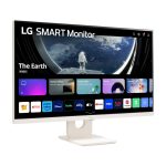 Monitor LG 27SR50F-W con pantalla de 27 pulgadas, resolución 1920 x 1080 Pixeles, Full HD y tecnología LED en color blanco. SKU: 27SR50F-W.AEU
