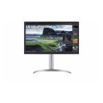 Pantalla LG para PC de 27 pulgadas, resolución 3840 x 2160 Pixeles, 4K Ultra HD, color blanco, SKU 27UQ850V-W