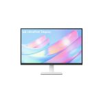 LG 27US500-W pantalla para PC de 27 pulgadas con resolución 3840 x 2160 Pixeles, 4K Ultra HD, en color blanco. SKU: 27US500-W.