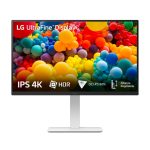 LG 27US550-W pantalla para PC de 27 pulgadas con resolución 4K Ultra HD en color blanco, SKU: 27US550-W