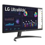 Monitor LG 29WQ60A-B LED de 73,7 cm (29 pulgadas) con resolución 2560 x 1080 Pixeles, Full HD y acabado en color negro. SKU: 29WQ60A-B