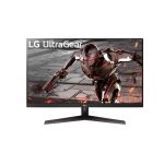 Monitor LG 32GN600-B de 31.5 pulgadas con resolución 2560 x 1440 Pixeles Quad HD, pantalla LCD en colores Negro y Rojo. SKU: 32GN600-B