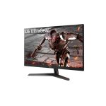 Monitor LG 32GN600-B de 31.5 pulgadas con resolución 2560 x 1440 Pixeles Quad HD, pantalla LCD en colores Negro y Rojo. SKU: 32GN600-B