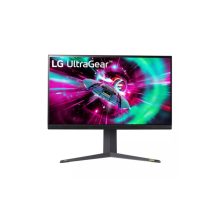LG 32GR93U-B, pantalla para PC de 31.5 pulgadas, resolución 3840 x 2160 pixeles, 4K Ultra HD, colores negro, gris y púrpura, SKU 32GR93U-B