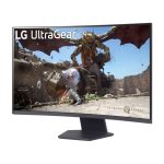 Monitor para PC LG 32GS60QC-B de 31.5 pulgadas con resolución 2560 x 1440 píxeles Quad HD en color negro, SKU 32GS60QC-B
