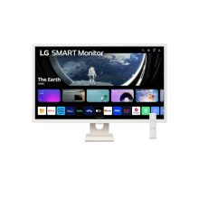Pantalla LG 32SR50F-W para PC de 80 cm, resolución 1920 x 1080 Pixeles, LCD Full HD de color blanco. SKU: 32SR50F-W