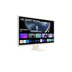 Pantalla LG 32SR50F-W para PC de 80 cm, resolución 1920 x 1080 Pixeles, LCD Full HD de color blanco. SKU: 32SR50F-W
