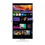 Monitor LG 32U850SA-W para PC de 31.5 pulgadas, resolución 3840 x 2160 pixeles, 4K Ultra HD, color blanco, SKU 32U850SA-W