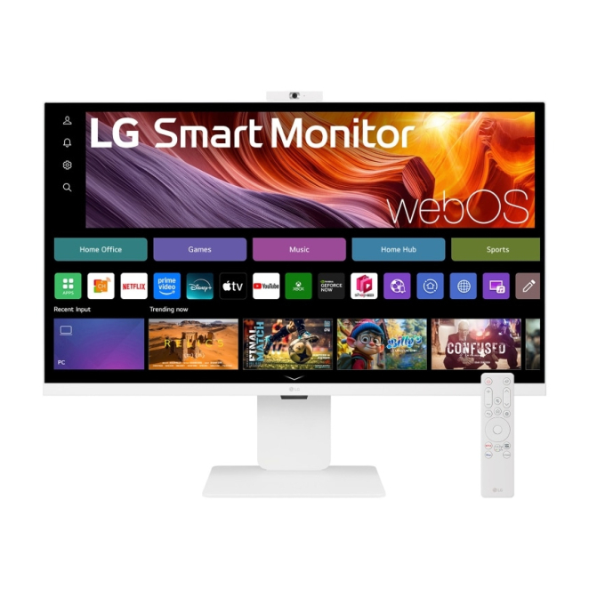 LG 32U850SA-W pantalla para PC 80 cm (31.5″) 3840 x 2160 Pixeles 4K Ultra HD LED Blanco 1 LG 32U850SA-W apariencia frontal