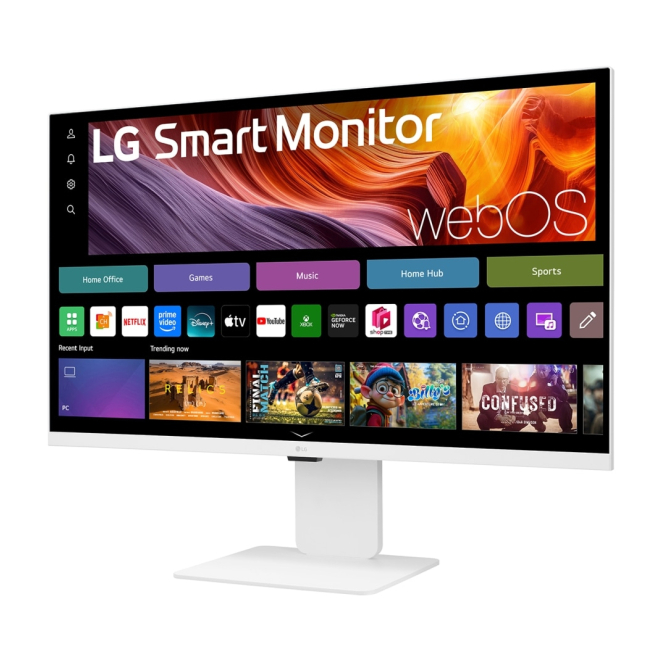 LG 32U850SA-W pantalla para PC 80 cm (31.5″) 3840 x 2160 Pixeles 4K Ultra HD LED Blanco 2 LG 32U850SA-W en espacio de trabajo