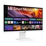 Monitor LG 32U850SA-W para PC de 31.5 pulgadas, resolución 3840 x 2160 pixeles, 4K Ultra HD, color blanco, SKU 32U850SA-W