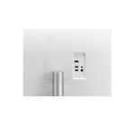 Pantalla LG de 32 pulgadas para PC, modelo 32UN500P-W, resolución 3840 x 2160 Pixeles 4K Ultra HD, color plata y blanco