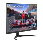 LG 32UR500K-B, pantalla para PC de 31.5 pulgadas, resolución 3840 x 2160 pixeles, 4K Ultra HD, color negro. SKU: 32UR500K-B