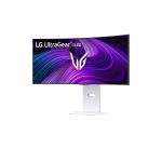 LG 34GX90SA-W Monitor para PC de 34 pulgadas, resolución 3440 x 1440 Pixeles Wide Quad HD OLED, color Blanco