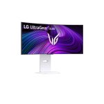 LG 34GX90SA-W Monitor para PC de 34 pulgadas, resolución 3440 x 1440 Pixeles Wide Quad HD OLED, color Blanco