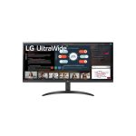 Pantalla LG 34WP500-B para PC de 86,4 cm, 2560 x 1080 Pixeles, UltraWide Full HD, LED, color Negro, SKU 34WP500-B