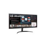 Pantalla LG 34WP500-B para PC de 86,4 cm, 2560 x 1080 Pixeles, UltraWide Full HD, LED, color Negro, SKU 34WP500-B
