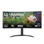 Monitor LG 34WP65CP-B.AEU LED de 86,4 cm (34 pulgadas) con resolución 3440 x 1440 Pixeles Quad HD en color negro