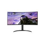Monitor LG 34WP65CP-B con pantalla UltraWide Quad HD de 34 pulgadas, 3440 x 1440 píxeles, LED y color negro