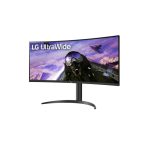 Monitor LG 34WP65CP-B con pantalla UltraWide Quad HD de 34 pulgadas, 3440 x 1440 píxeles, LED y color negro