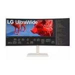 Monitor LG 38WR85QC-W pantalla para PC de 38 pulgadas con resolución 3840 x 1600 pixeles, UltraWide Quad HD LCD en color blanco
