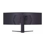 Monitor LG UltraGear LED de 113 cm (44.5 pulgadas) con resolución 5120 x 1440 Pixeles Wide Quad HD, color negro. SKU 45GR75DC-B.
