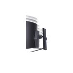 LG pantalla para PC de 113 cm (44.5 pulgadas), resolución 3440 x 1440 pixeles Wide Quad HD OLED en color negro, SKU 45GR95QE-B
