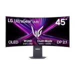 Monitor LG UltraGear de 45 pulgadas (114,3 cm) con resolución 5120 x 2160 Pixeles 5K Ultra HD OLED en color negro, SKU: 45GX950A-B