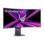 Monitor LG UltraGear de 45 pulgadas (114,3 cm) con resolución 5120 x 2160 Pixeles 5K Ultra HD OLED en color negro, SKU: 45GX950A-B