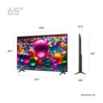 LG 65UA75006LA Televisor 4K Ultra HD Smart TV de 165,1 cm (65 pulgadas) con Wifi y color negro