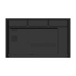 Imagen de LG CreateBoard pizarra blanca interactiva de 75 pulgadas con resolución 3840 x 2160 pixeles, pantalla táctil negra con conectividad USB y RF inalámbrica. SKU: 75TR3DK-B.MUEQ